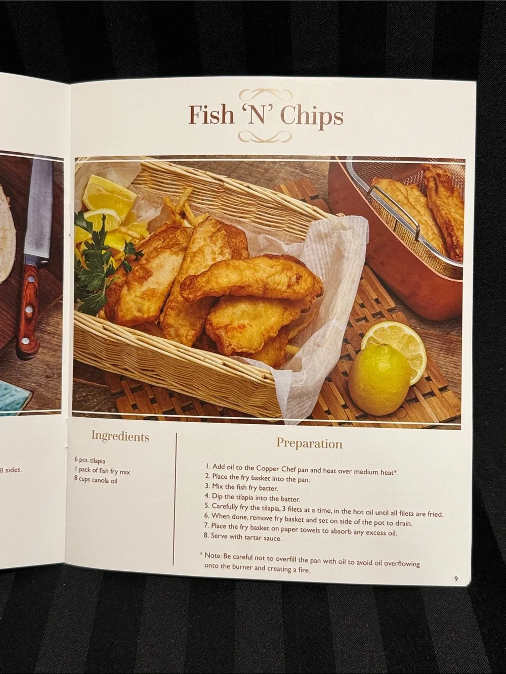 Copper Chef cookbook eric